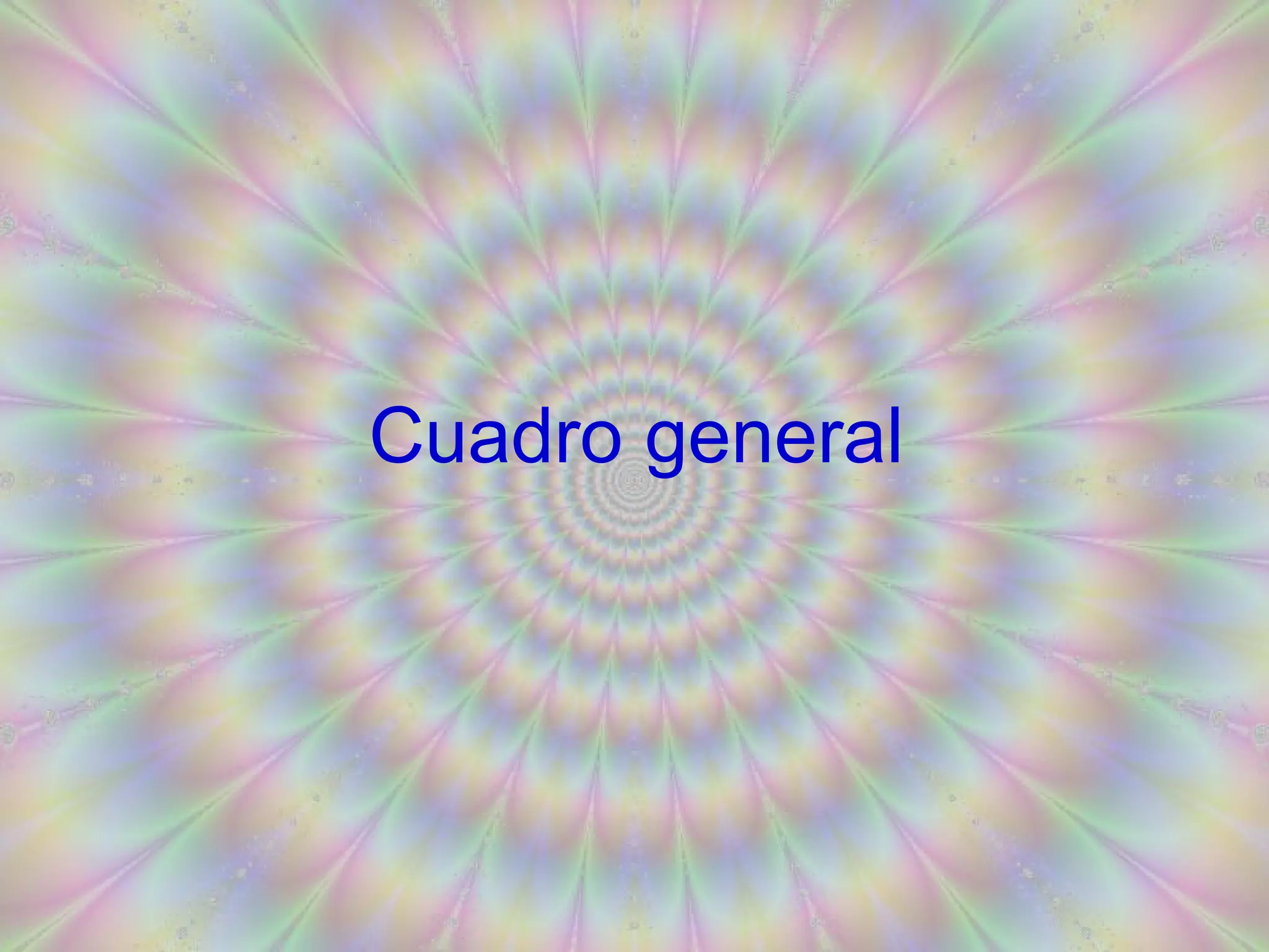 Cuadro general 