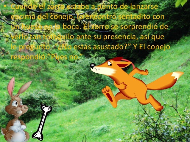 El conejo y el zorro