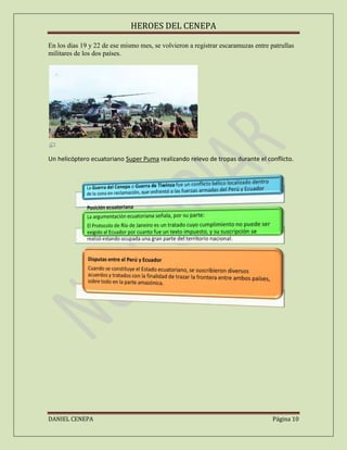 El conflicto del cenepa