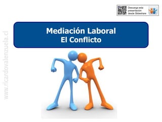 Mediación Laboral
El Conflicto
Descarga esta
presentación
desde Slideshare
 