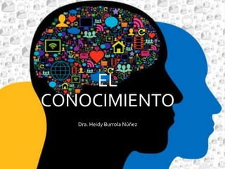 EL
CONOCIMIENTO
Dra. Heidy Burrola Núñez
 