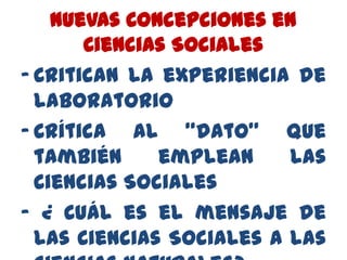 Ciencias Naturales,[object Object],Características,[object Object],[object Object]