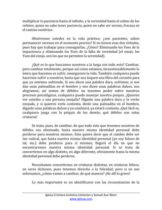 El conocimiento de si mismo | PDF
