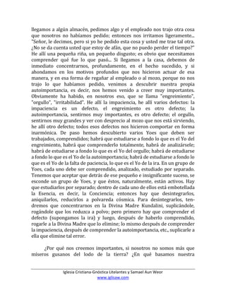 El conocimiento de si mismo | PDF