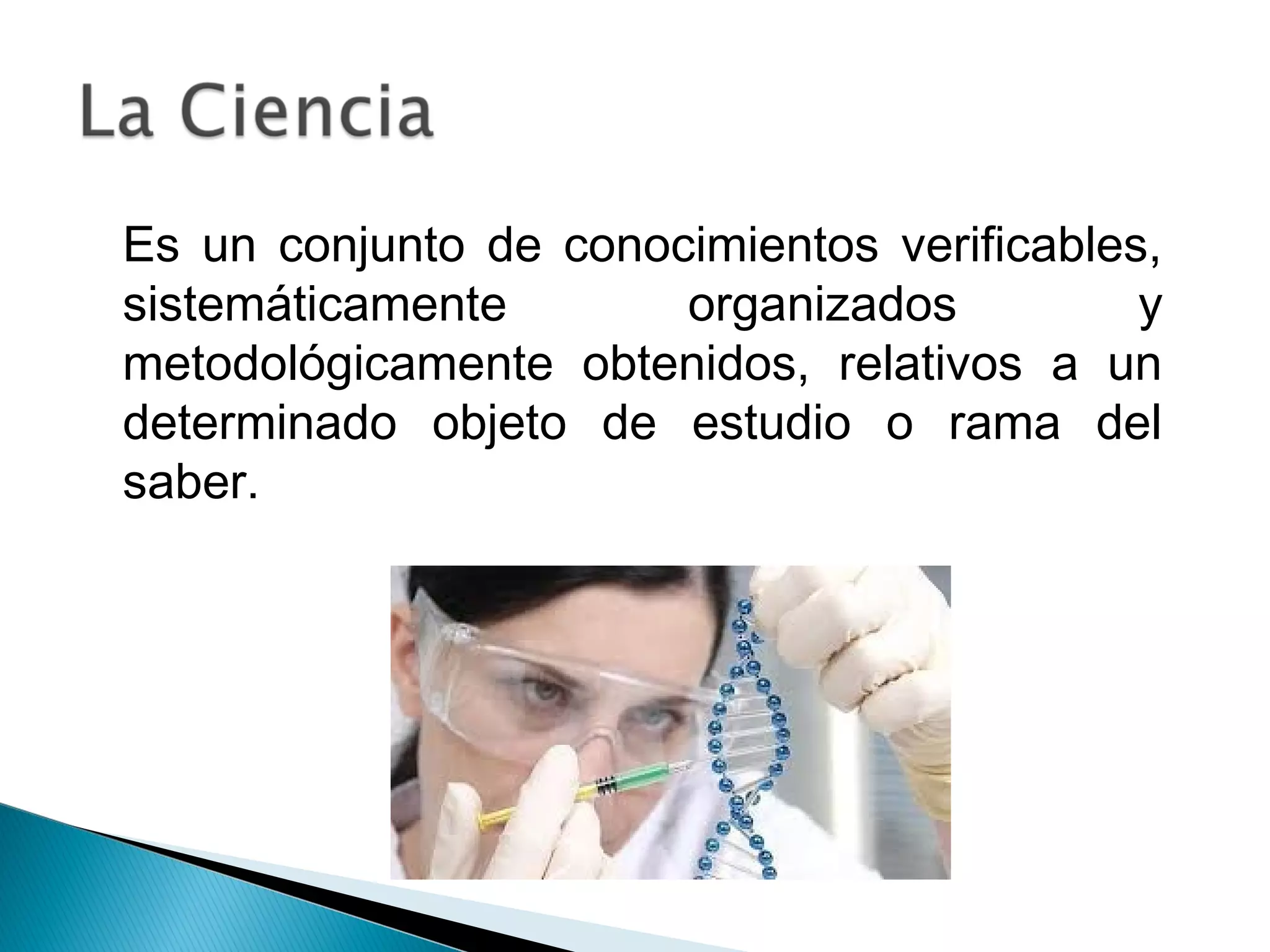 El conocimiento y la ciencia | PPT