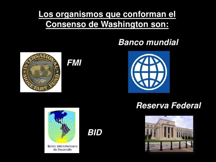 Image result for “CONSENSO DE WASHINGTON”