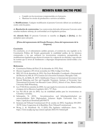 EL CONTRATO-LEY EN EL ORDENAMIENTO JURÍDICO PERUANO | PDF