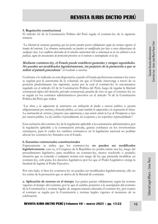 EL CONTRATO-LEY EN EL ORDENAMIENTO JURÍDICO PERUANO | PDF