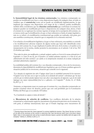 EL CONTRATO-LEY EN EL ORDENAMIENTO JURÍDICO PERUANO | PDF