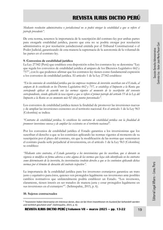 EL CONTRATO-LEY EN EL ORDENAMIENTO JURÍDICO PERUANO | PDF