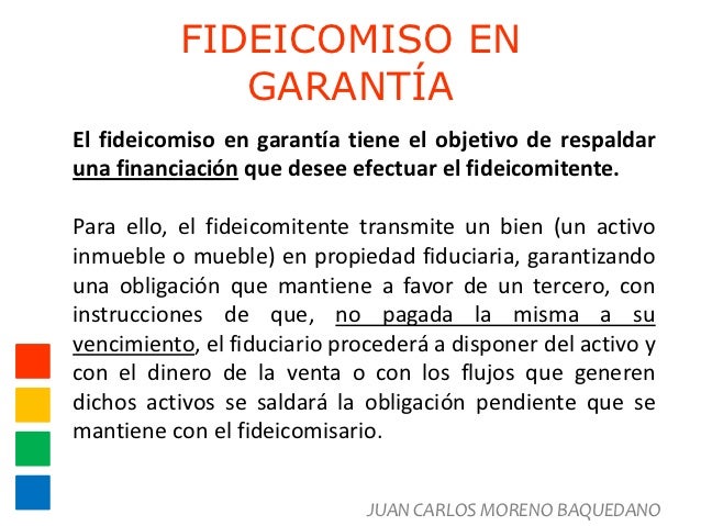 El Contrato de Fideicomiso