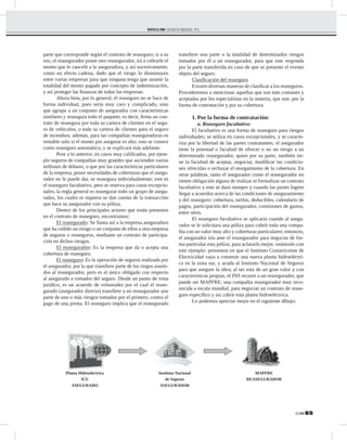 El contrato de reaseguro | PDF