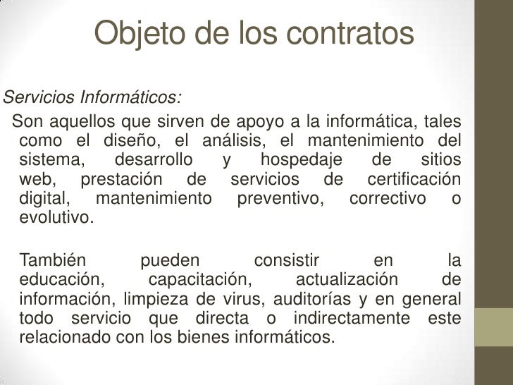 El contrato informatico