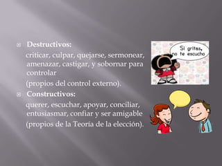 El control externo y la conexión | PPTX