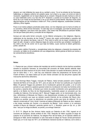 El convento de la villa de nules en la guerra de la independencia | PDF