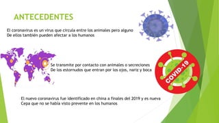 El coronavirus Daniel Santos