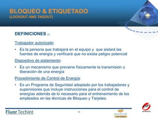 El correcto Lock & Tagout en industrias.ppt
