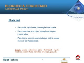 El correcto Lock & Tagout en industrias.ppt