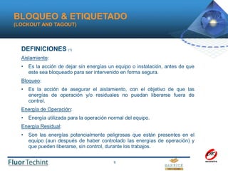 El correcto Lock & Tagout en industrias.ppt
