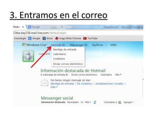 3. Entramos en el correo
 
