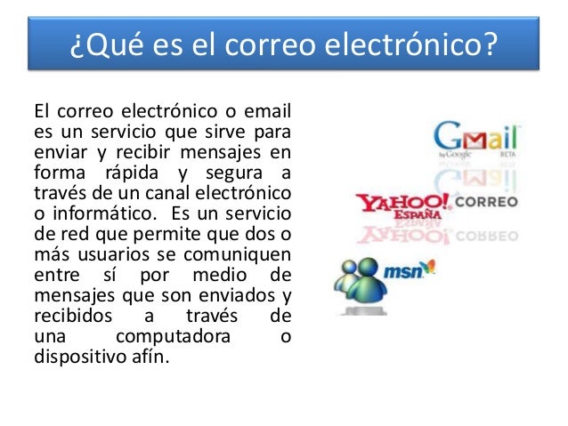 Para Que Sirve El Correo Electronico