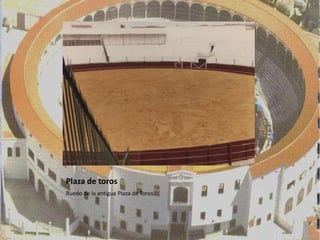 Plaza de toros
Ruedo de la antigua Plaza de Toros.
 