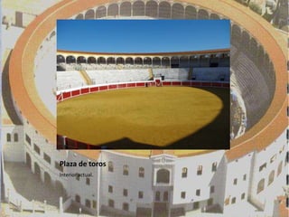 Plaza de toros
Interior actual.
 