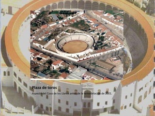 Plaza de toros
Aspecto del Coso de los Llanos antes de la remodelación de 2001.
 
