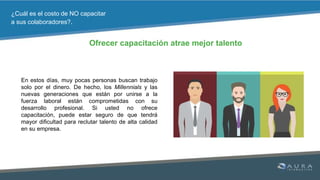 El costo de no capacitar | PPTX