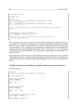 El C++ por la práctica, introducción al lenguaje y su filosofía | PDF