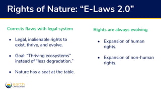 Earth Law Center: Rights of Rivers | PPTX
