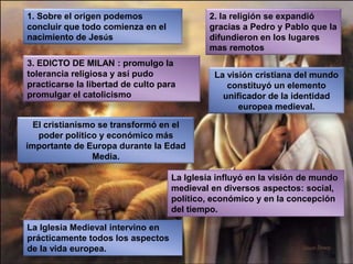 23EXPANSION DEL CRISTIANISMOEPOCA ANTIGUA