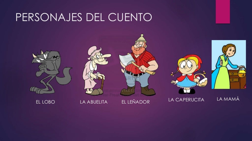 Cuento corto de la Caperucita Roja para niños sordos