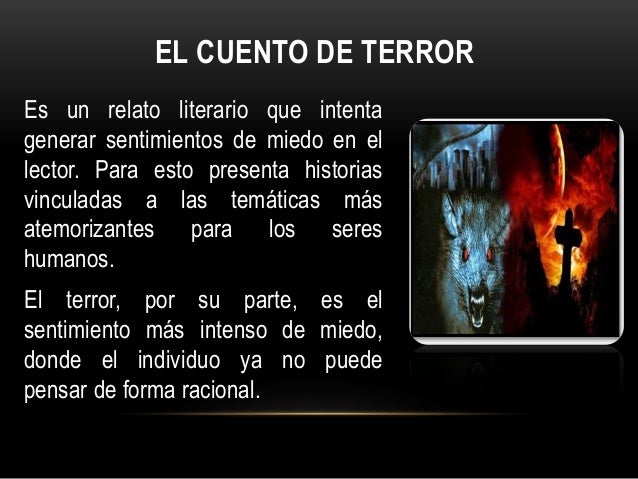 El cuento de terror