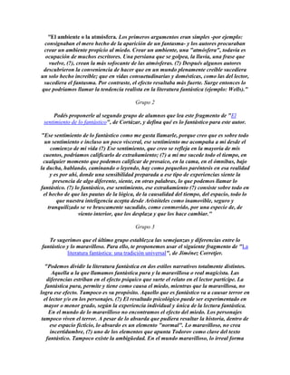 El cuento fantástico