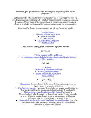 El cuento fantástico