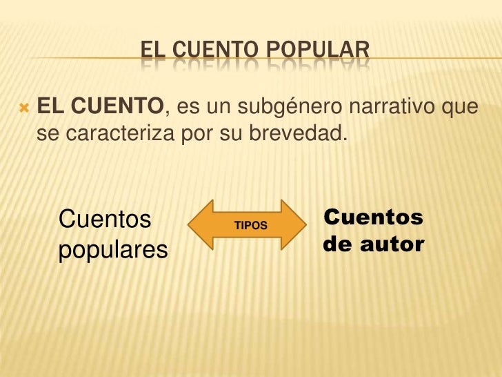El cuento popular