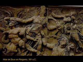 Altar de Zeus en Pérgamo, 181 a.C. 