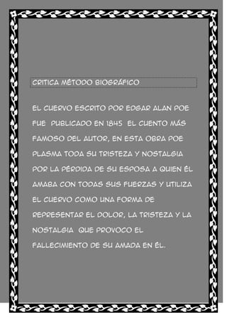 El cuervo julio cesar