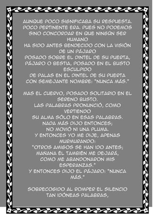 El cuervo julio cesar