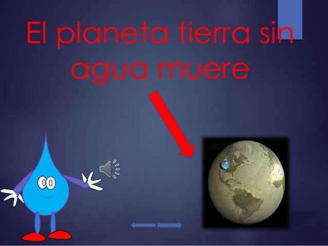el cuidado del agua gotita de agua