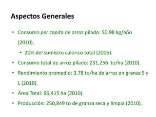 El cultivo del arroz en Costa Rica