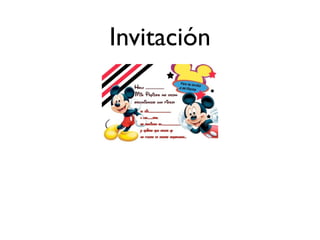 Invitación
 