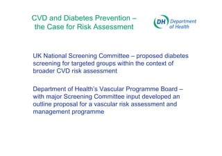 Risk Assessment and Management of Cardiovascular Diseases - an English ...