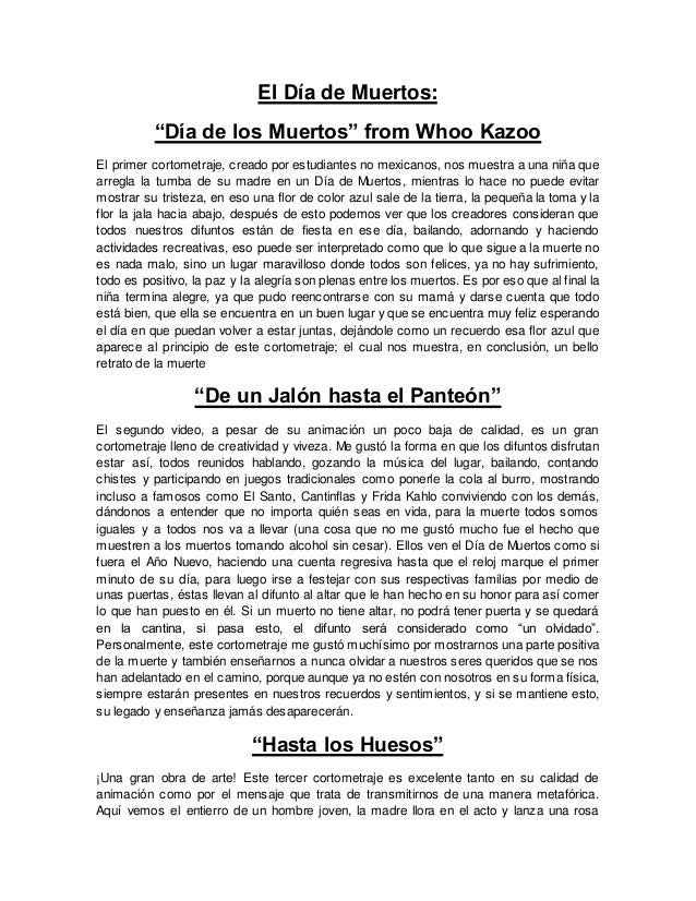 El Día de Muertos