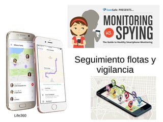 Seguimiento flotas y
vigilancia
Life360
 
