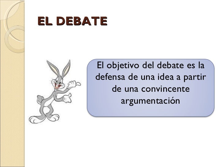El debate