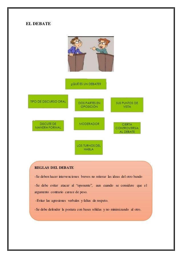 El debate
