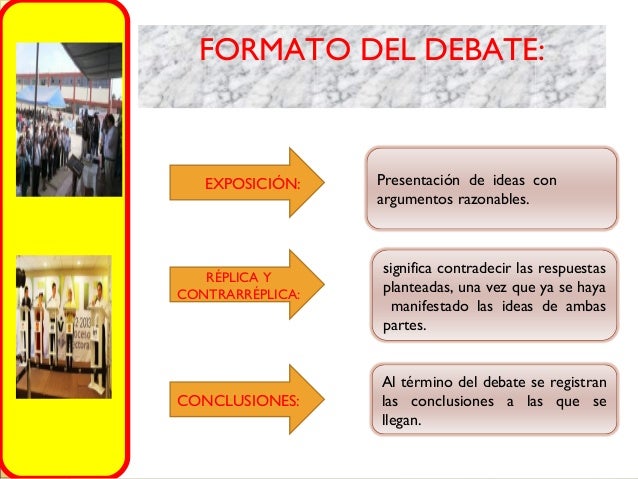 El debate 3°