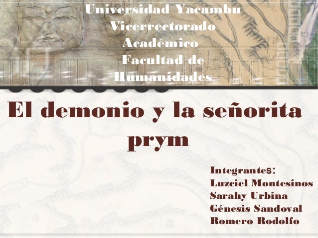 El Demonio Y La Señorita Prym - 